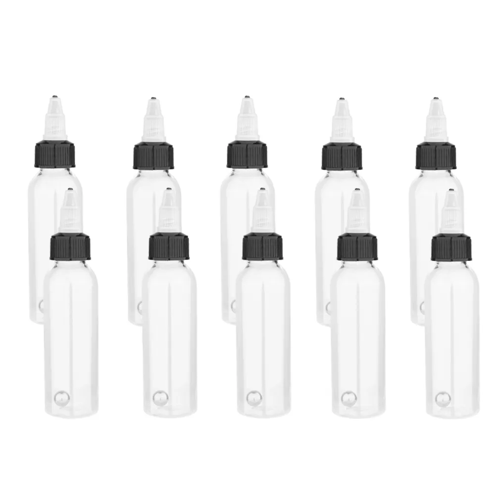 NEOECO 10pcs 30/60/100/250ml Airbrush Pigment Bottles