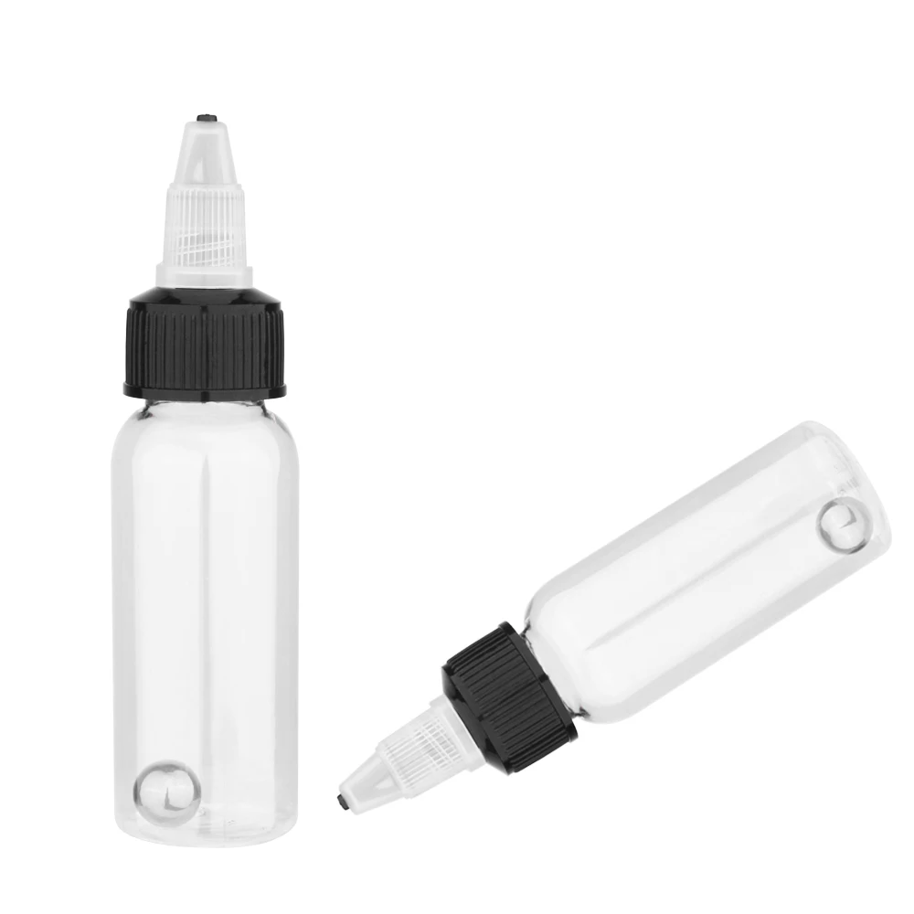 NEOECO 10pcs 30/60/100/250ml Airbrush Pigment Bottles