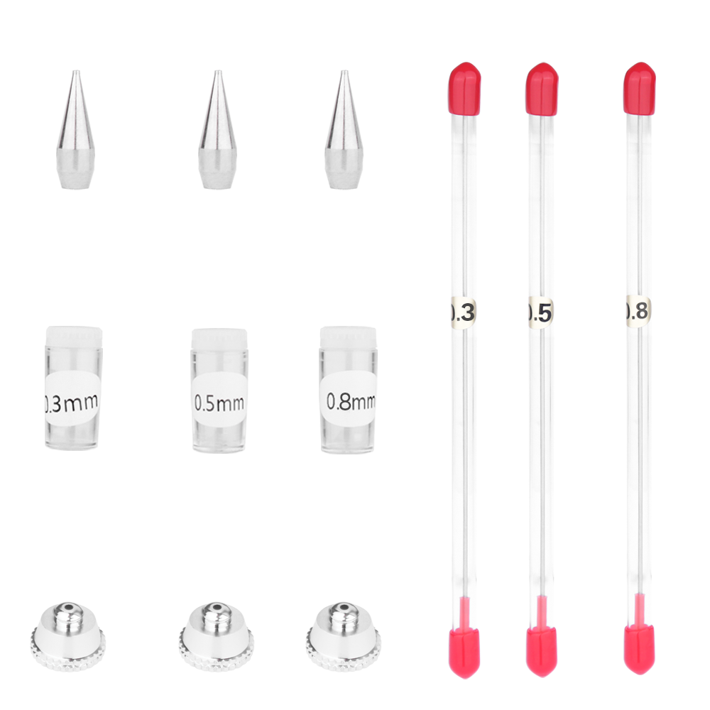 NEOECO Replacement Nozzle & Needle Tips Type 4 for Model NCT-116B