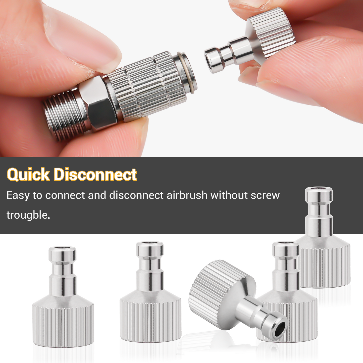 NEOECO 1/8" Quick Disconnect Coupler