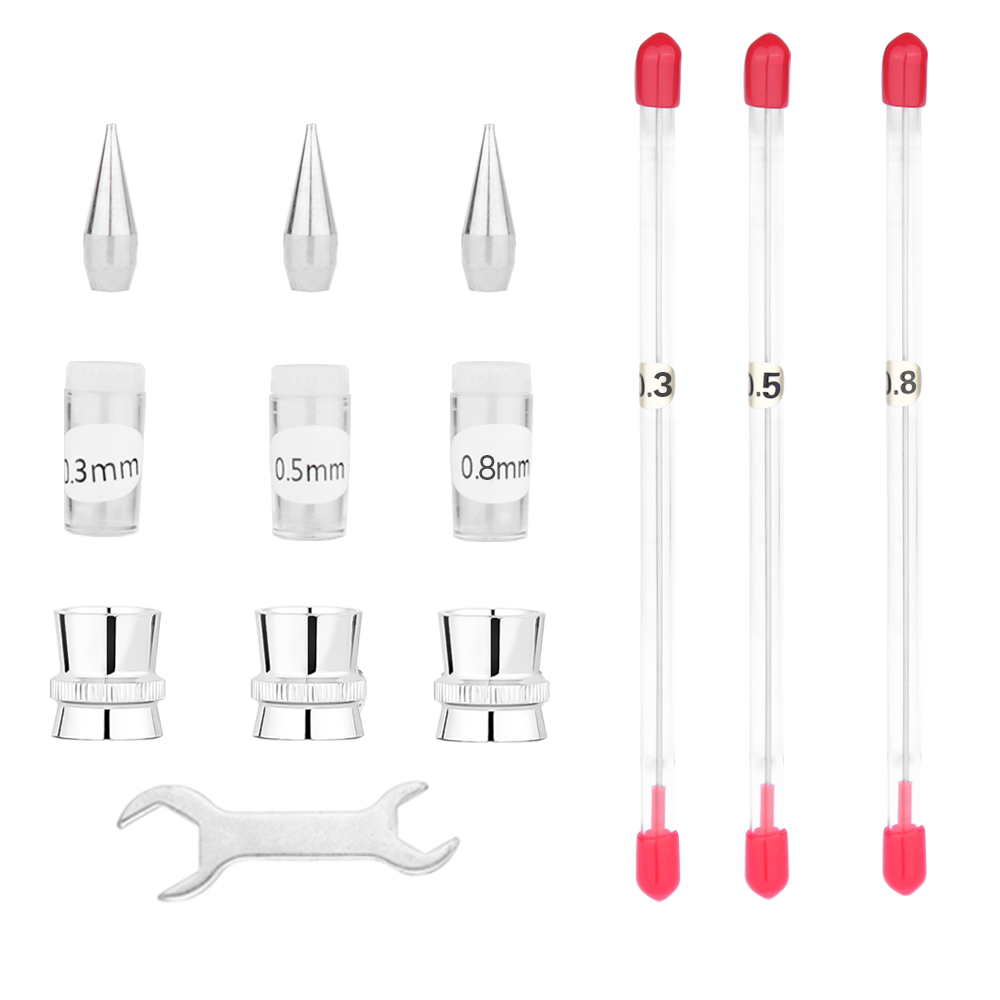 NEOECO Replacement Nozzle & Needle Tips Type 2 for Model NCT-SJ83