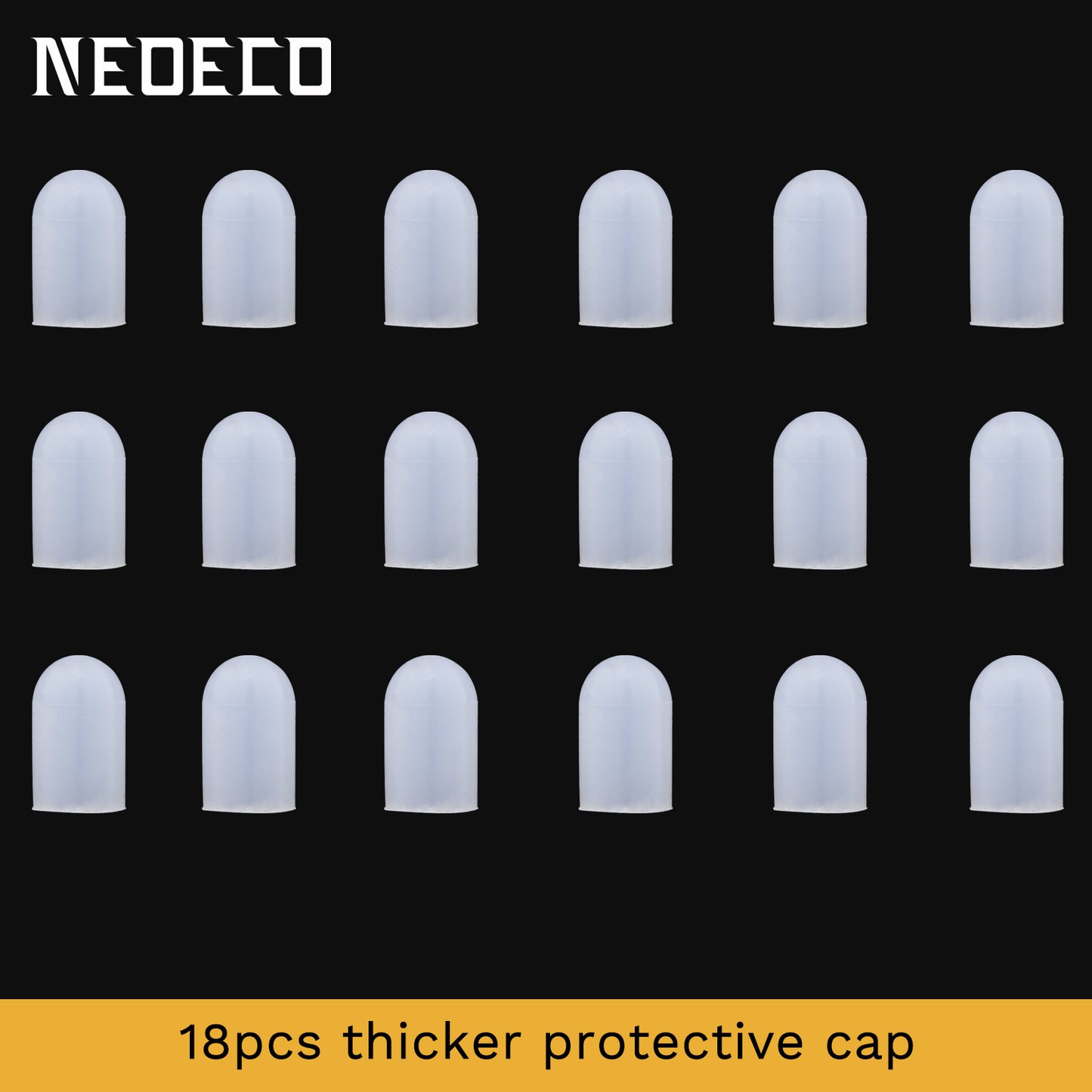 NEOECO Silicone Airbrush Needle Cap Protection Covers