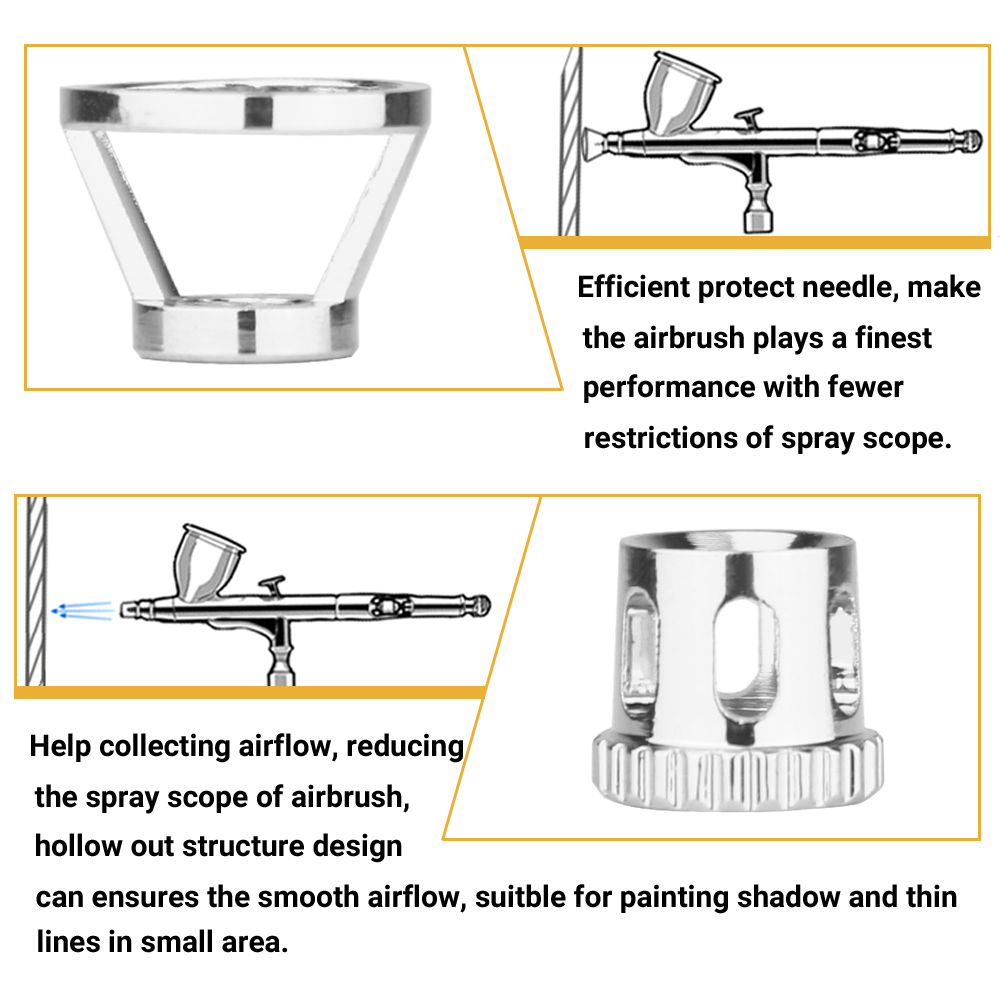 NEOECO Airbrush Needle Protective Caps