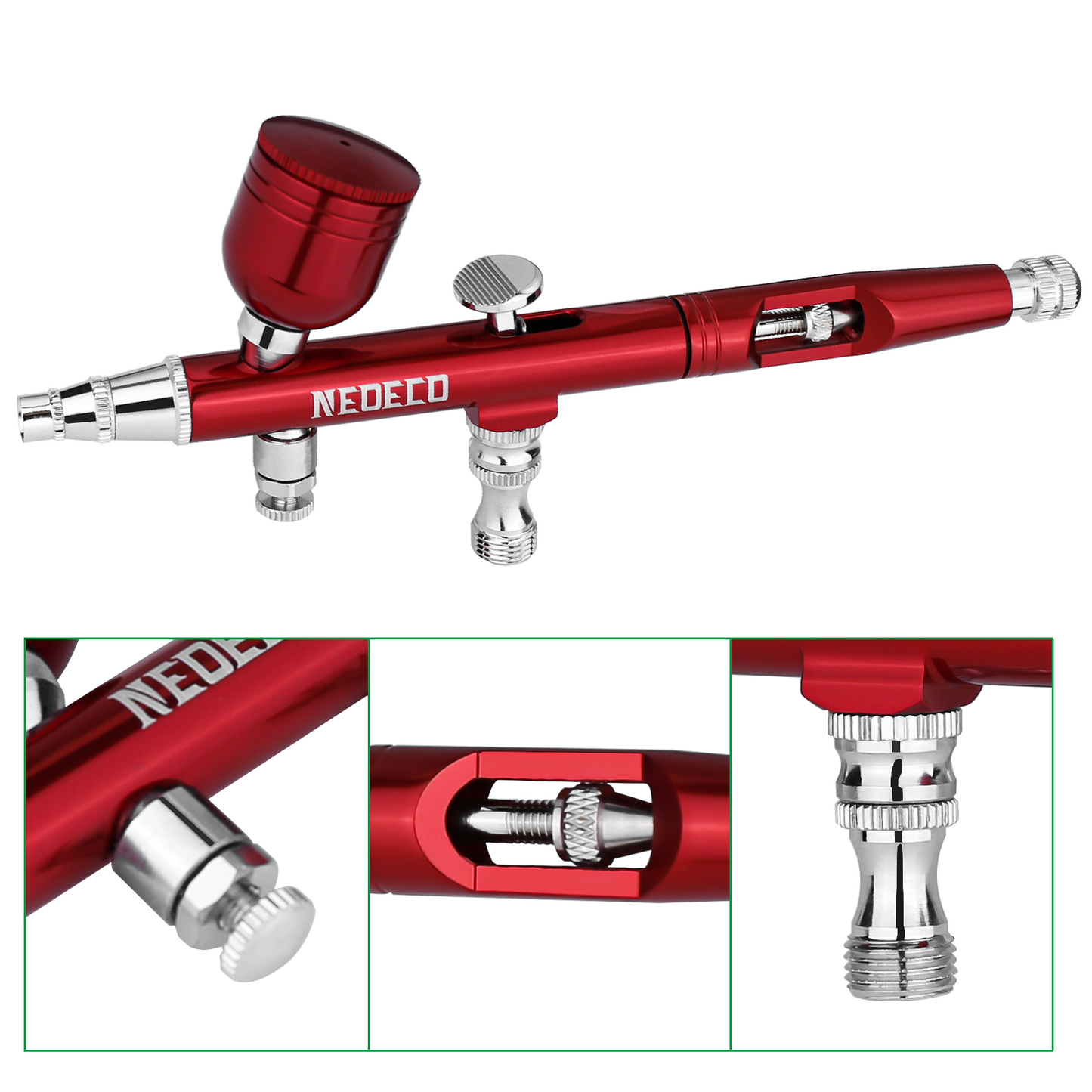 NEOECO NCT-135 Aluminum Lightweight Airbrush Kit