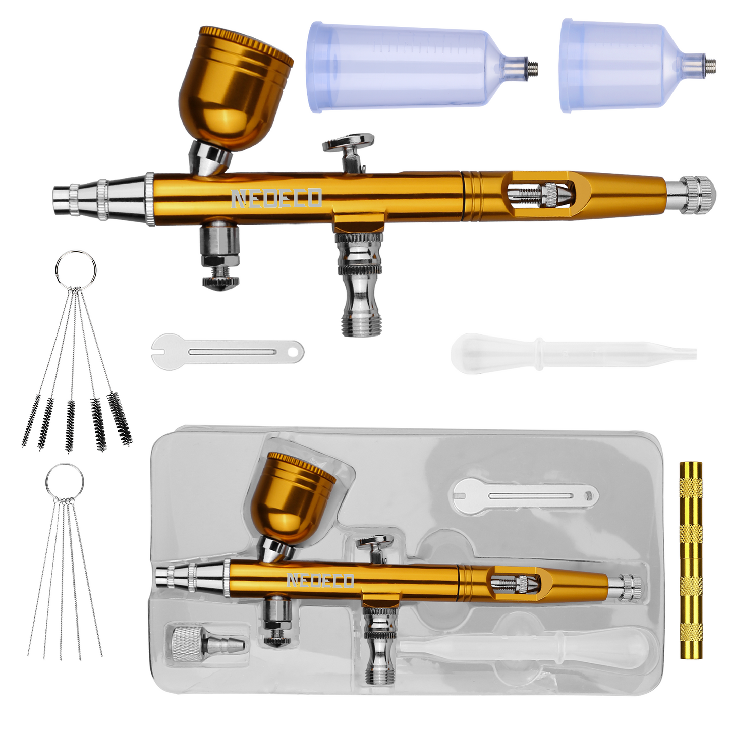 NEOECO NCT-135 Aluminum Lightweight Airbrush Kit