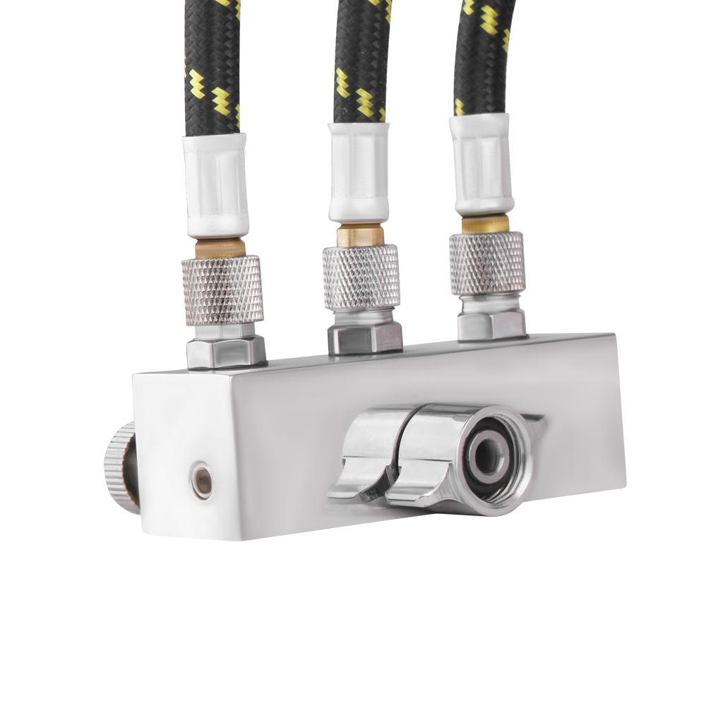 NEOECO 3/4/5 Way Air Hose Metal Airbrush Splitter