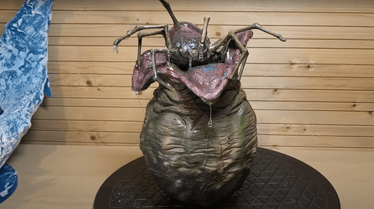 An In-Depth Look at Greedy 3D's Alien Egg Masterpiece Using Neoeco NCT-SJ83 Airbrush