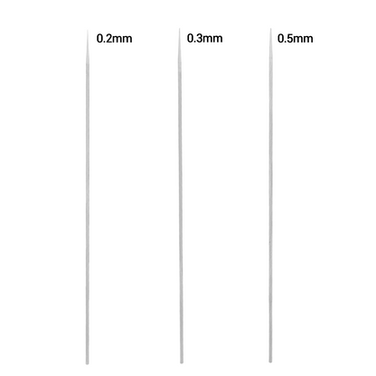 0.2mm, 0.3mm, 0.5mm Airbrush Nozzle Needle Replacement Parts for Airbrush NCT-SJ33R