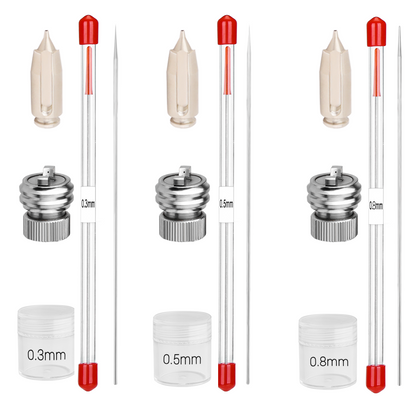 SJ85 Transformer Airbrush Spare Set – Needle, Nozzle & Quick Shift Head