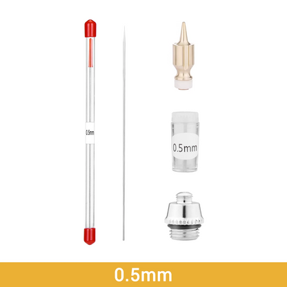 NEOECO NCT-GA02 Airbrush Nozzle Set – 0.2 / 0.3 / 0.5mm