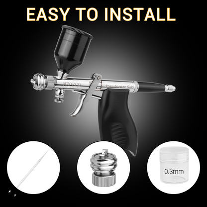 SJ85 Transformer Airbrush Spare Set – Needle, Nozzle & Quick Shift Head