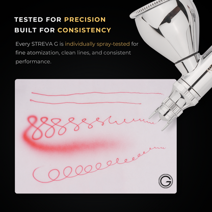 NEOECO Streva G 0.35mm Gravity Feed Dual-Action Airbrush