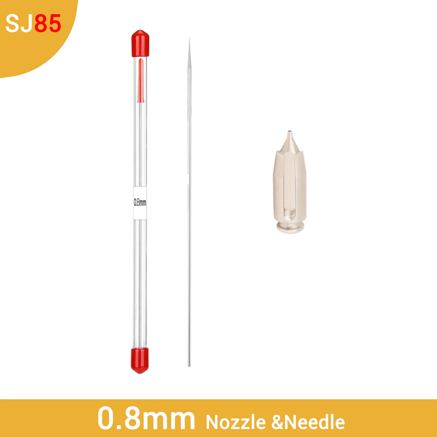 SJ85 Transformer Airbrush Spare Set – Needle, Nozzle & Quick Shift Head
