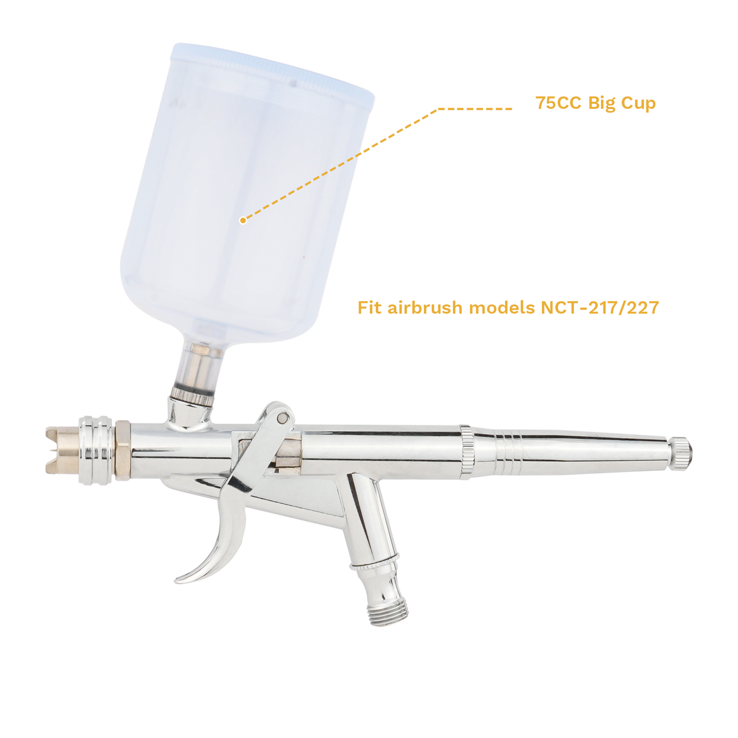 75cc Fluid Cup for Airbrush NCT-217/227 217HG/227HG