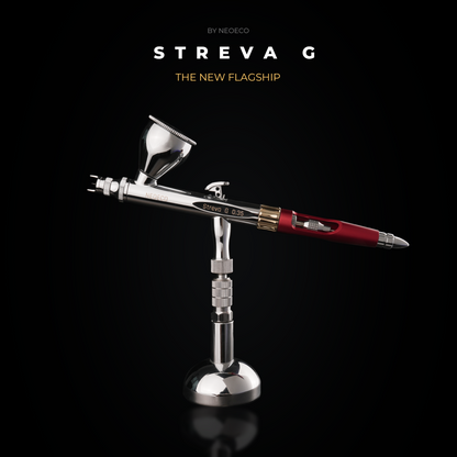 NEOECO Streva G 0.35mm Gravity Feed Dual-Action Airbrush