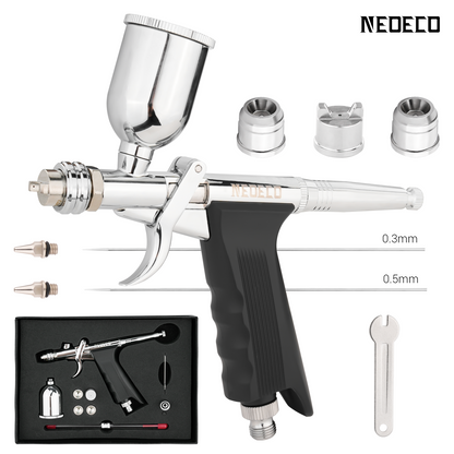 Dual-Action Pistol Grip NCT-217HG/227HG Airbrush Trigger-type With Fan Cap