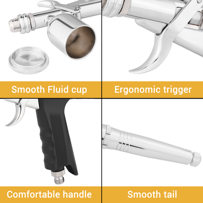 Dual-Action Pistol Grip NCT-217HG/227HG Airbrush Trigger-type With Fan Cap