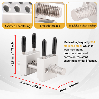 Mini Stainless Steel Bench Vise Handheld Clamp