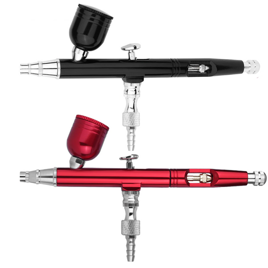 Dual-Action Airbrush Kit with 3 Airbrushes – Mix Wholesale