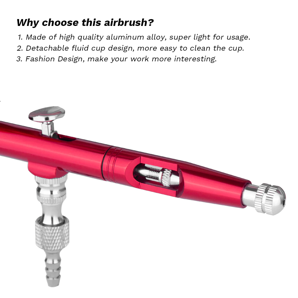 NEOECO NCT-133 Aluminum Lightweight Airbrush Kit