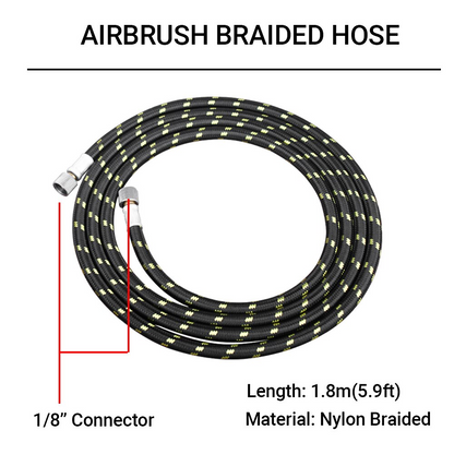NEOECO Nylon Braided Airbrush Hose