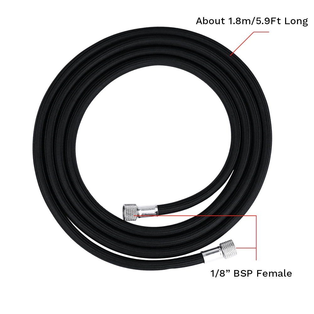 NEOECO Nylon Braided Airbrush Hose