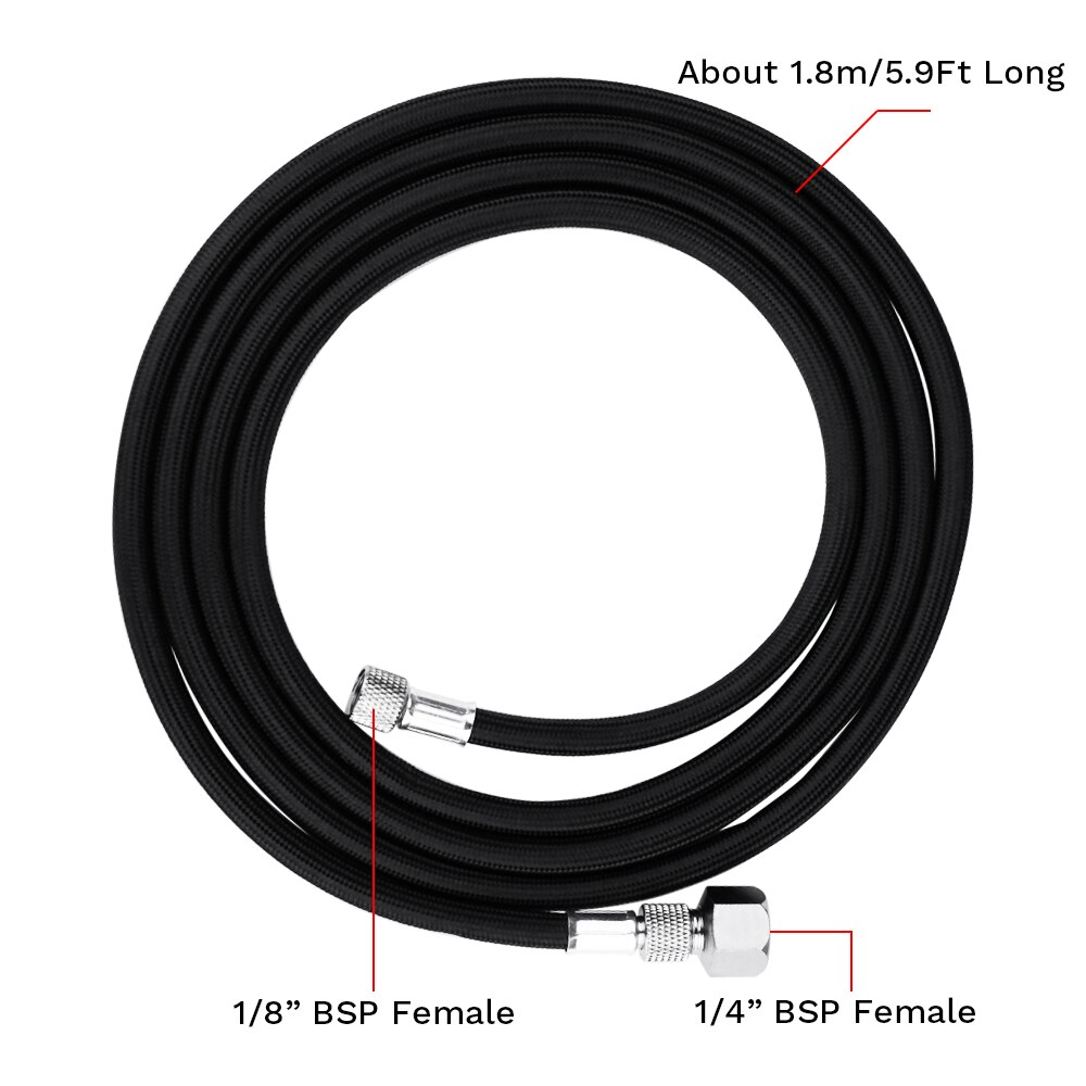 NEOECO Nylon Braided Airbrush Hose